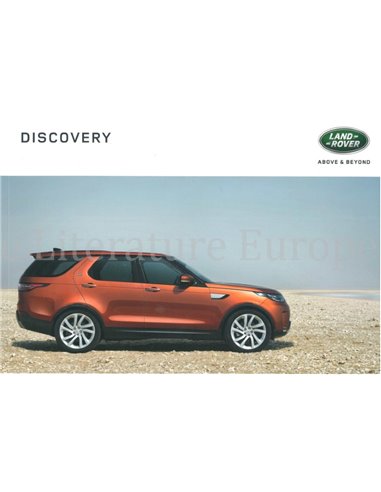 2017 LAND ROVER DISCOVERY BROCHURE DUTCH