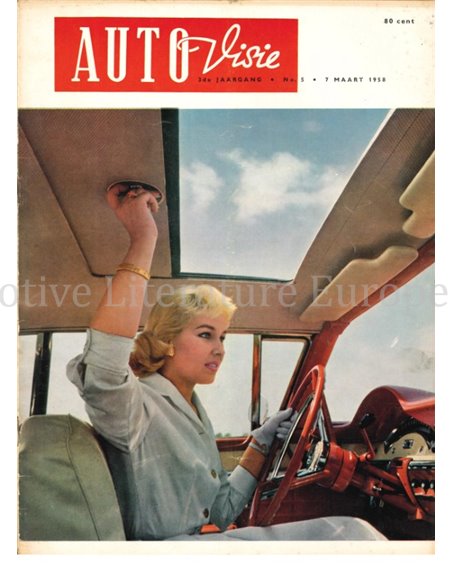 1958 AUTOVISIE MAGAZIN 05 NIEDERLÄNDISCH