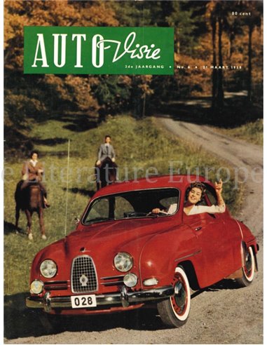 1958 AUTOVISIE MAGAZIN 06 NIEDERLÄNDISCH