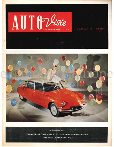 1958 AUTOVISIE MAGAZIN 07 NIEDERLÄNDISCH