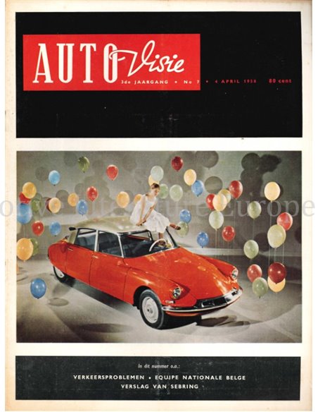 1958 AUTOVISIE MAGAZINE 07 NEDERLANDS