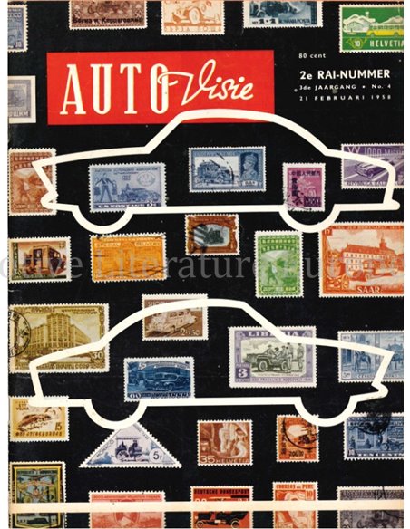 1958 AUTOVISIE MAGAZIN 04 NIEDERLÄNDISCH