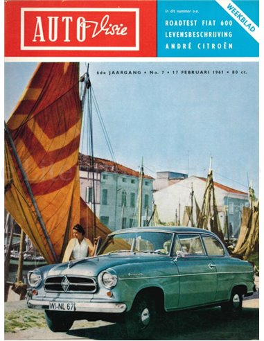 1961 AUTOVISIE MAGAZINE 07 DUTCH