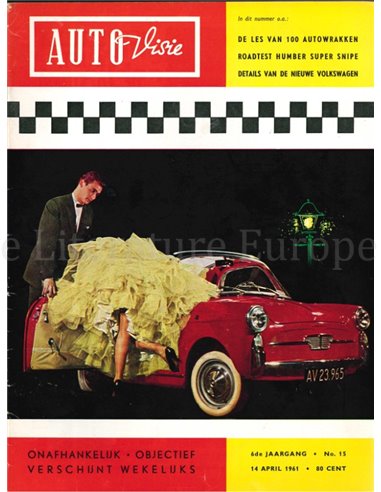 1961 AUTOVISIE MAGAZINE 15 DUTCH