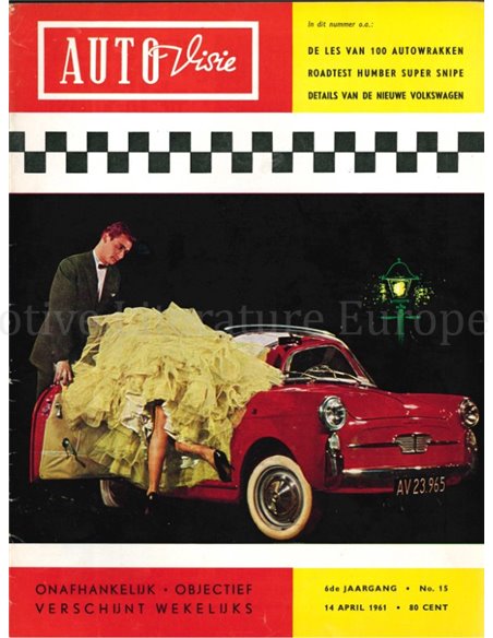 1961 AUTOVISIE MAGAZINE 15  NEDERLANDS