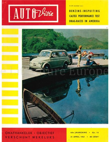 1961 AUTOVISIE MAGAZINE 16 DUTCH