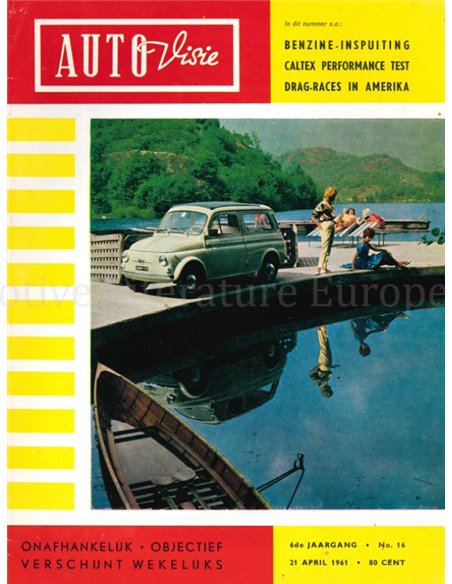 1961 AUTOVISIE MAGAZIN 16 NIEDERLÄNDISCH