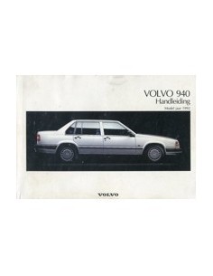 1992 VOLVO 940 INSTRUCTIEBOEKJE NEDERLANDS