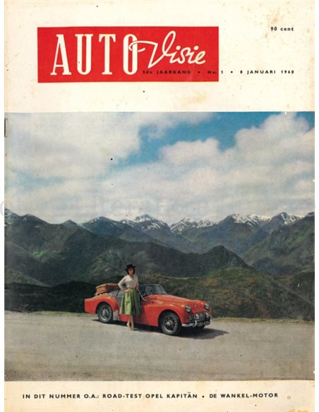 1960 AUTOVISIE MAGAZIN 01 NIEDERLÄNDISCH
