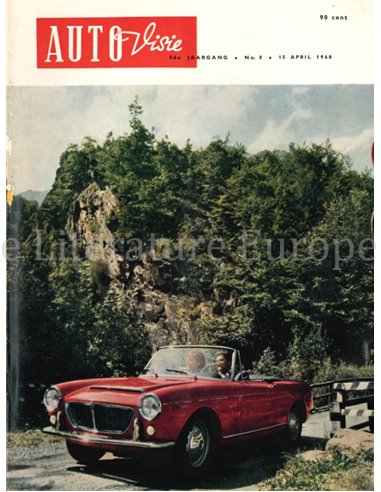 1960 AUTOVISIE MAGAZINE 08 DUTCH