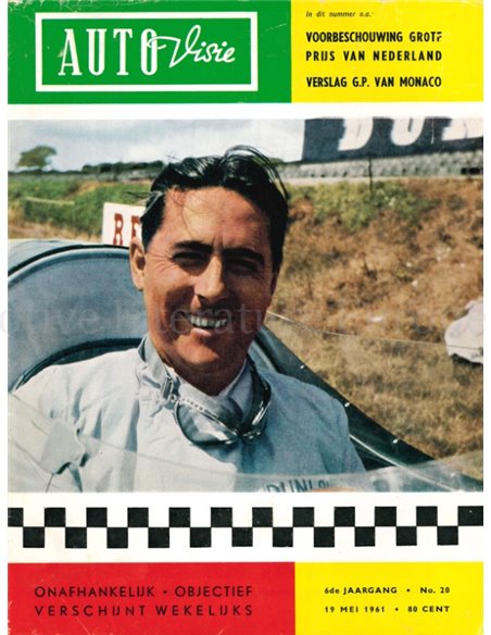 1961 AUTOVISIE MAGAZINE 20 DUTCH