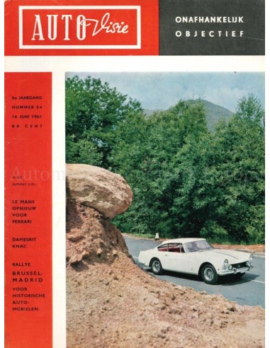1961 AUTOVISIE MAGAZINE 24 DUTCH