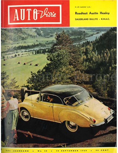1960 AUTOVISIE MAGAZIN 20 NIEDERLÄNDISCH
