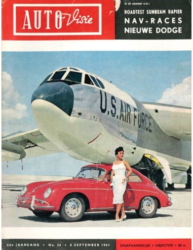 1961 AUTOVISIE MAGAZINE 36 DUTCH