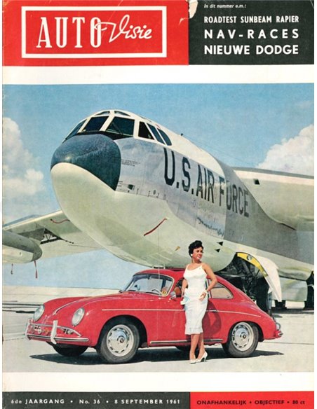 1961 AUTOVISIE MAGAZINE 36 DUTCH