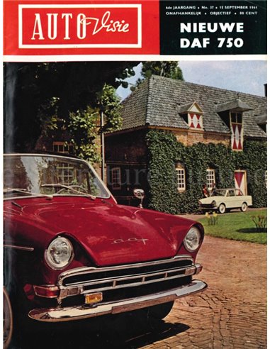 1961 AUTOVISIE MAGAZINE 37 DUTCH