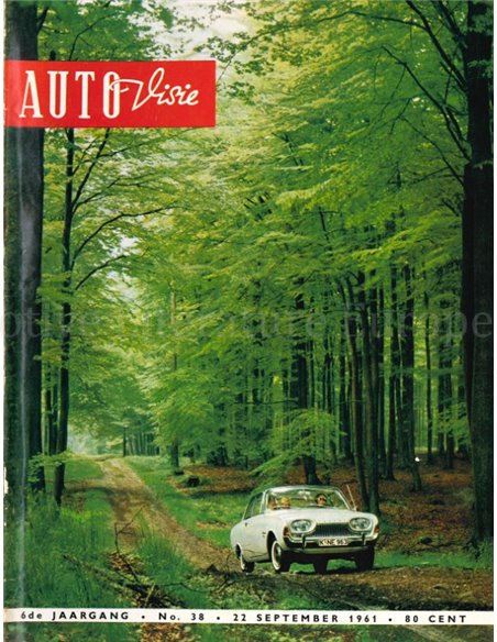 1961 AUTOVISIE MAGAZIN 38 NIEDERLÄNDISCH