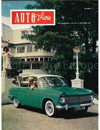 1961 AUTOVISIE MAGAZINE 40 NEDERLANDS
