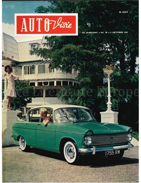 1961 AUTOVISIE MAGAZINE 40 DUTCH