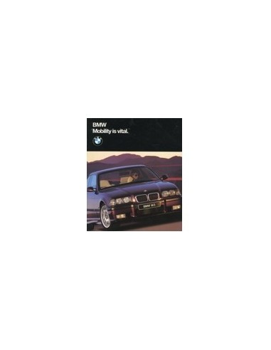 1997 BMW PROGRAMMA BROCHURE USA