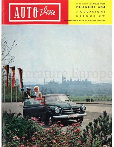 1960 AUTOVISIE MAGAZIN 16 NIEDERLÄNDISCH