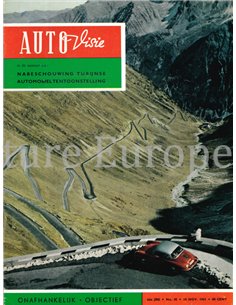 1961 AUTOVISIE MAGAZIN 45 NIEDERLÄNDISCH