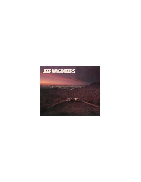 1986 JEEP WAGONEERS BROCHURE ENGELS