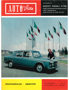 1961 AUTOVISIE MAGAZINE 50 DUTCH