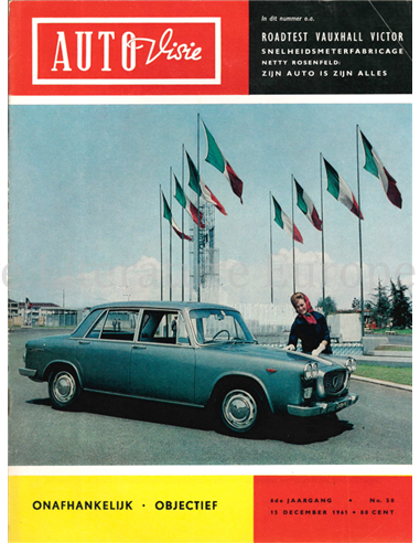 1961 AUTOVISIE MAGAZINE 50 DUTCH