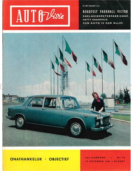 1961 AUTOVISIE MAGAZIN 50 NIEDERLÄNDISCH