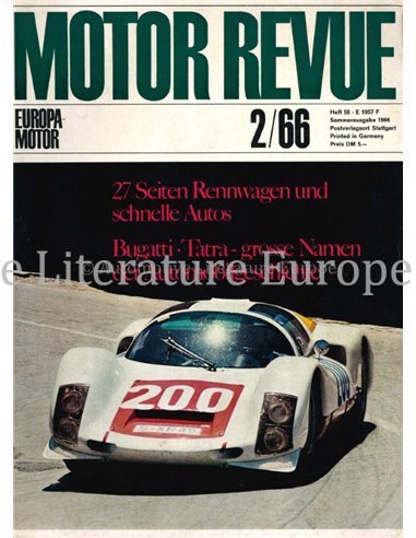 1963 MOTOR REVUE JAARBOEK 58 DUITS