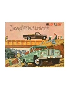 1962 JEEP GLADIATORS BROCHURE ENGELS