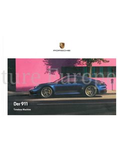 2020 PORSCHE 911 CARRERA HARDCOVER PROSPEKT DEUTSCH