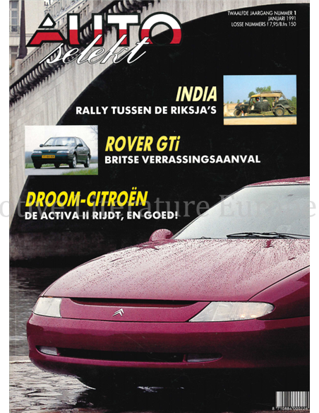 1991 AUTO SELEKT MAGAZINE 01 DUTCH