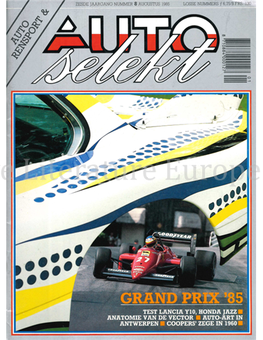 1985 AUTO SELEKT MAGAZINE 08 NEDERLANDS