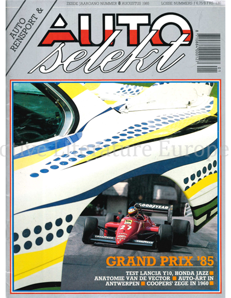 1985 AUTO SELEKT MAGAZINE 08 DUTCH
