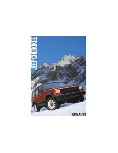 1986 JEEP CHEROKEE BROCHURE FRANS