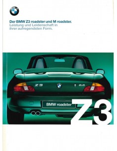 1999 BMW Z3 ROADSTER PROSPEKT DEUTSCH