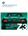 1999 BMW Z3 ROADSTER PROSPEKT DEUTSCH
