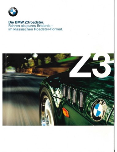 1998 BMW Z3 ROADSTER BROCHURE GERMAN