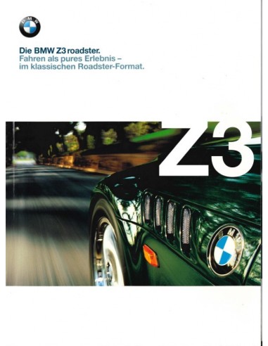 1998 BMW Z3 ROADSTER PROSPEKT DEUTSCH