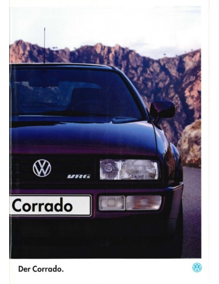 1994 VOLKSWAGEN CORRADO VR6 BROCHURE GERMAN