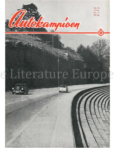 1962 AUTOKAMPIOEN MAGAZINE 12 DUTCH