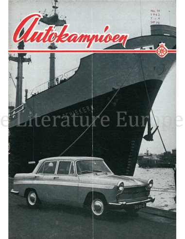 1962 AUTOKAMPIOEN MAGAZINE 14 NEDERLANDS