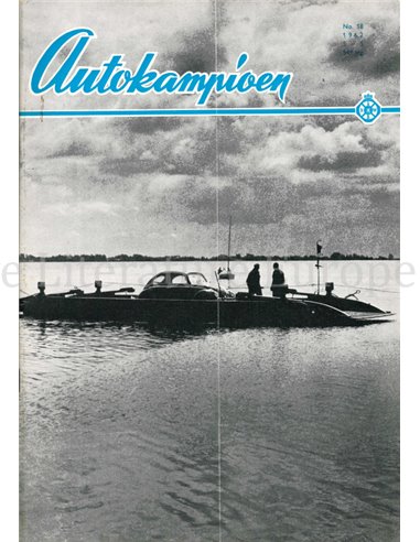 1962 AUTOKAMPIOEN MAGAZIN 18 NIEDERLÄNDISCH