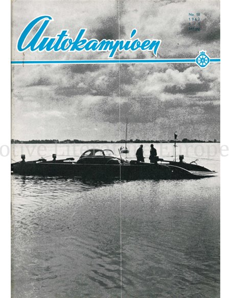 1962 AUTOKAMPIOEN MAGAZINE 18 NEDERLANDS