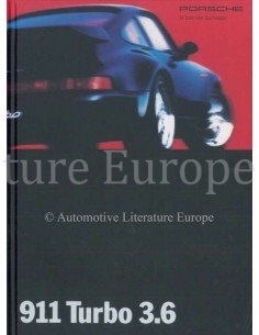 1994 PORSCHE 911 TURBO HARDCOVER BROCHURE DUITS
