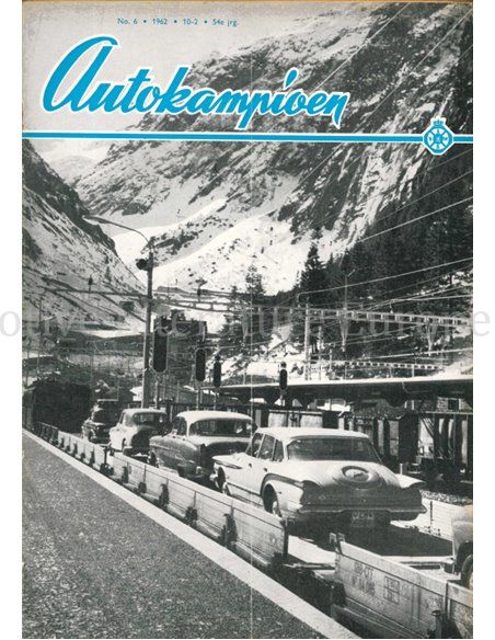 1962 AUTOKAMPIOEN MAGAZIN 06 NIEDERLÄNDISCH