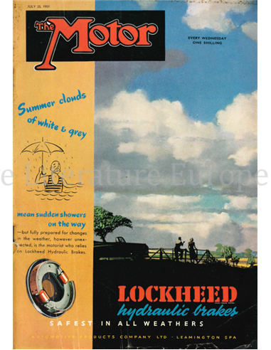 1951 THE MOTOR MAGAZIN 2580 ENGLISH