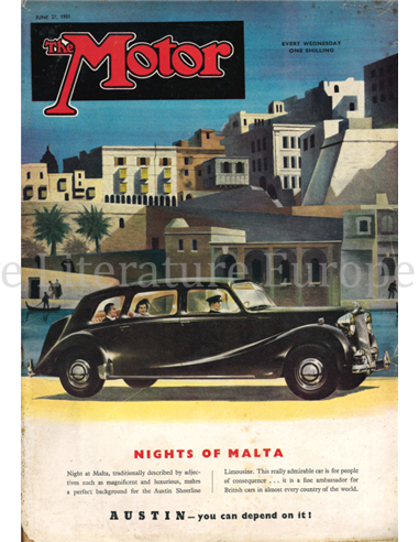 1951 THE MOTOR MAGAZIN 2576 ENGLISH